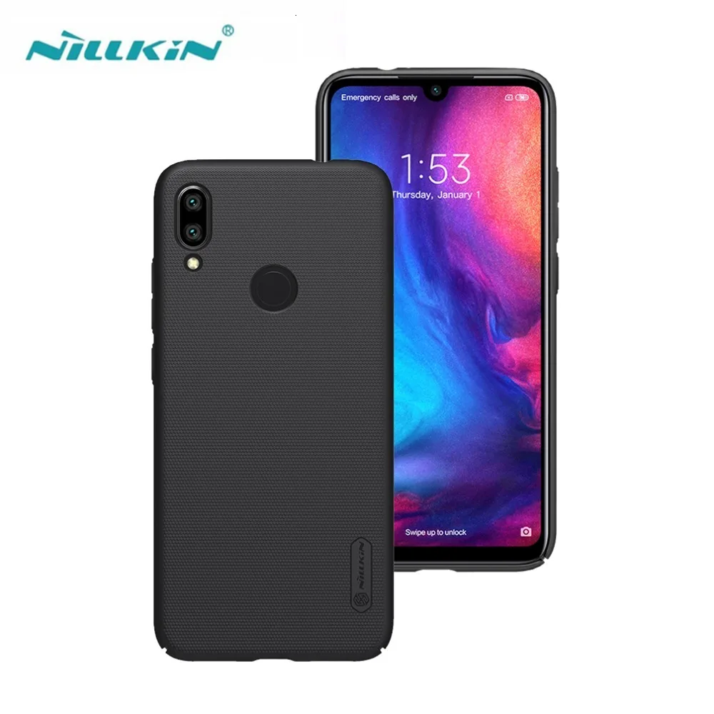 Для Xiaomi Redmi Note 7 Pro Nillkin Супер Матовый Защитный матовый чехол жесткий чехол для Redmi Note7 note 7S Nilkin чехол для телефона