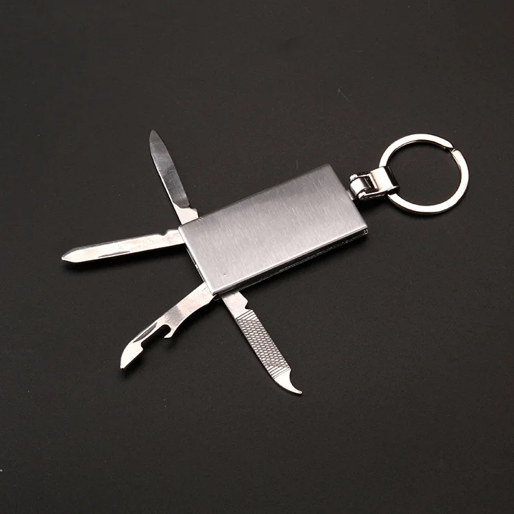 

Currently Available Manufacturers Direct Selling Gift Multi-functional Knife 4 Open Marbles Knife with Keychain 2 Open Small
