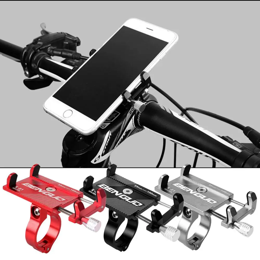 Алюминиевый сплав руль велосипеда держатель телефона Универсальный Регулируемый велосипед/мотоцикл смартфон крепление для iPhone samsung huawei