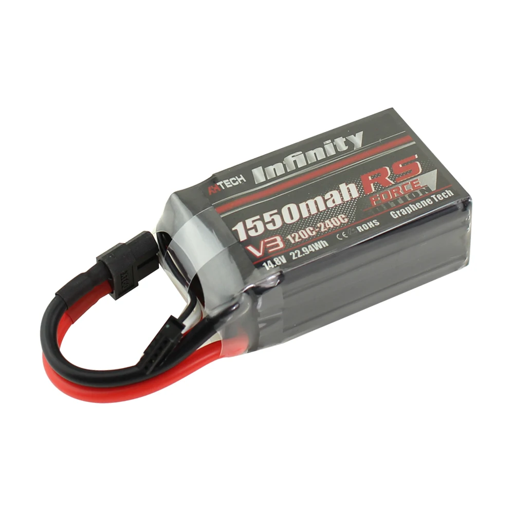 LiPo батарея Infinity 1550 мАч RS R5 V3 1500 1150 120C 110C 14 8 в с разъемом SY60 XT60 RC|lipo battery|14.8v 1500mahbattery lipo