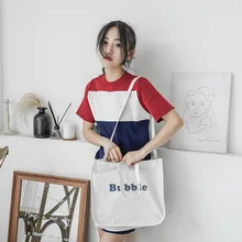 A174, стиль, сумка через плечо, Южная Корея, Ulzzang, Женская шикарная Холщовая Сумка, женская сумка, тканая сумка, большая ВМЕСТИТЕЛЬНОСТЬ