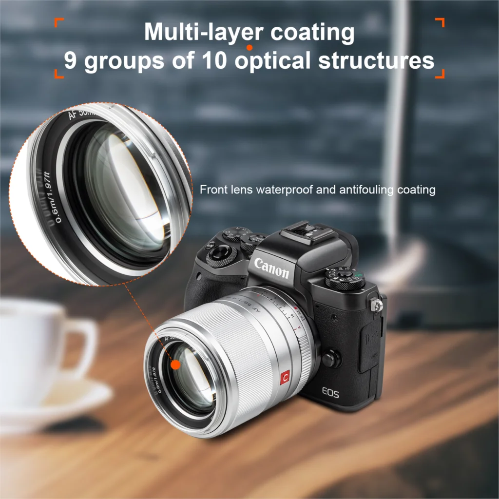 VILTROX 単焦点レンズ EF-M 33mm f1.4 STM AF キャノンEF-Mマウント