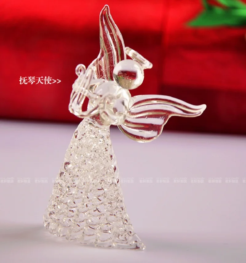 1 шт. ручная работа фортепиано музыкальное искусство Стекло угол Хрустальное