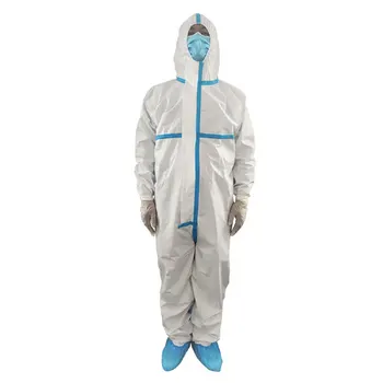 

Professional Medical Protective Clothing Coverall Hazmat Suit Hospital Disposable Anti-Virus Isolation Protective Clothing