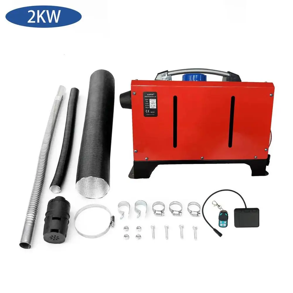 12V 2Kw/3Kw/5Kw/8Kw Mini Air Heater Diesel Heater Parking Heater Air Heater One Machine Car Truck Boat Universal