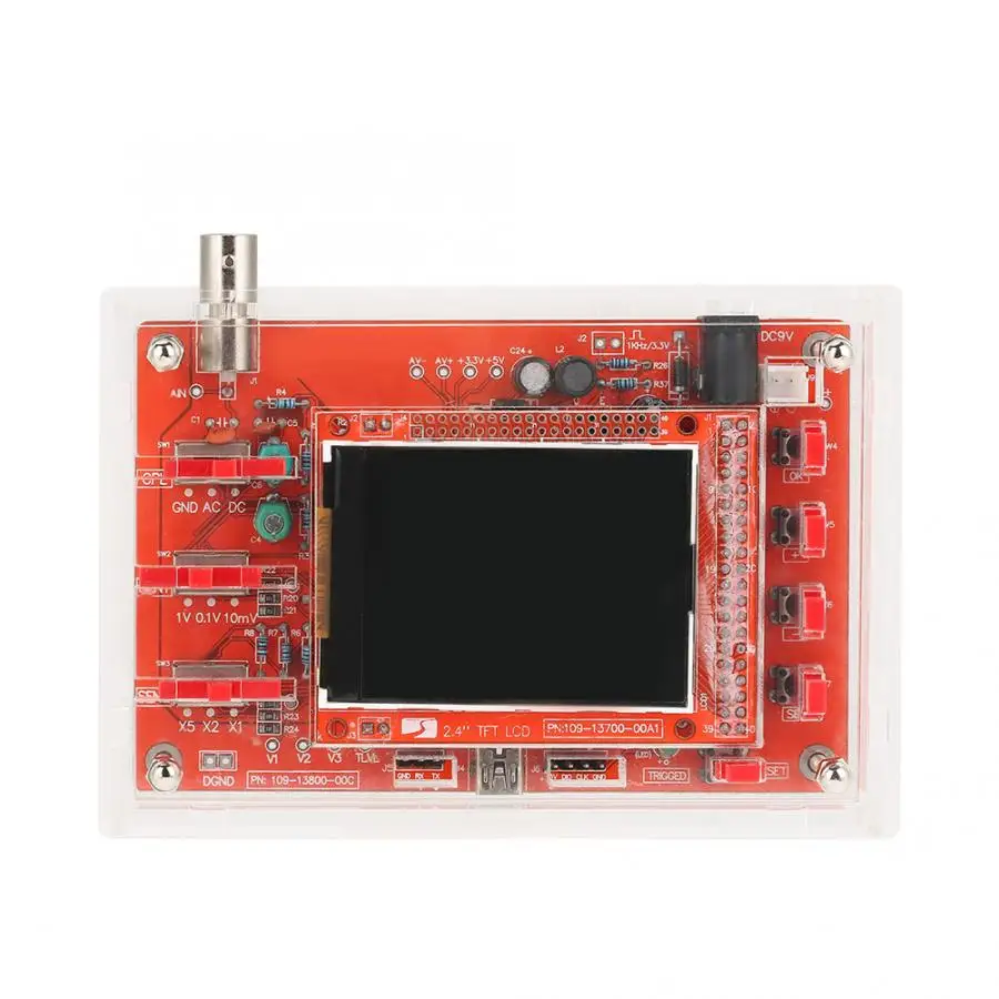 1Msps цифровой осциллограф 2 4 TFT комплект с зондом и зарядкой ark