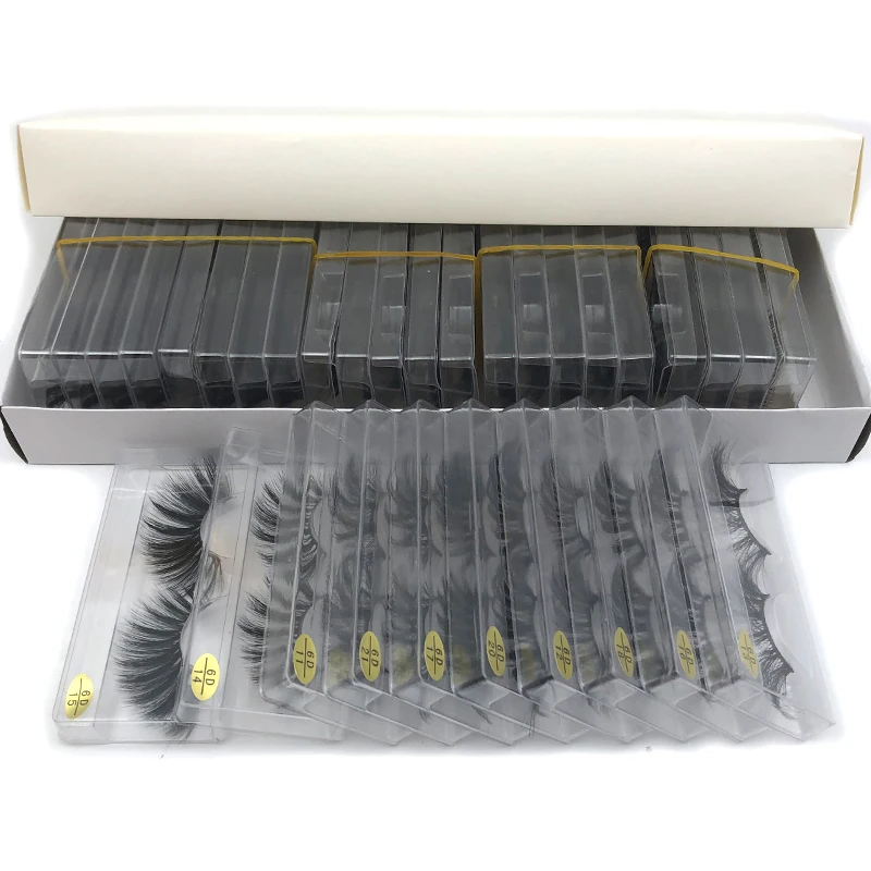 Wholesale Eyelashes 10/20/30/50pcs 3d Mink Lashes Natural False Makeup In Bulk | Красота и здоровье