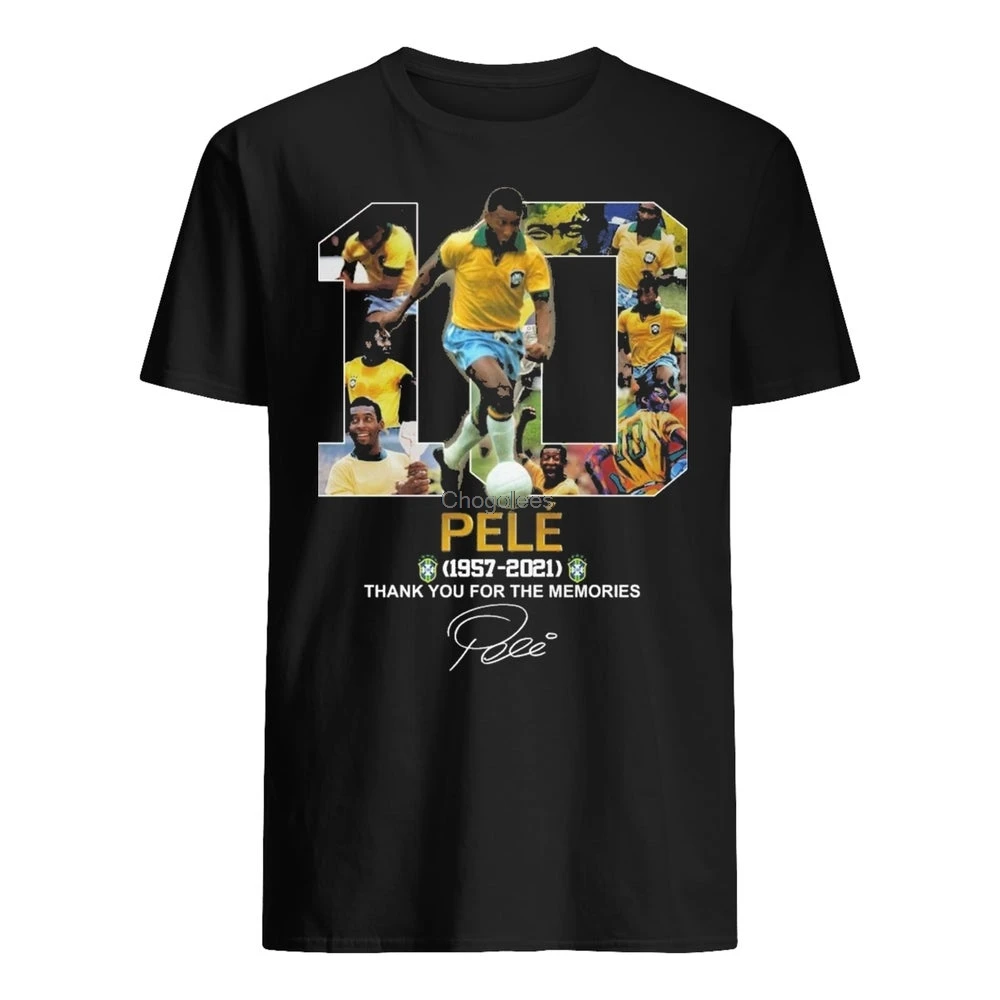 Футбольная рубашка Pele подарок футбольная 10 1957 2021 подпись спасибо за воспоминания