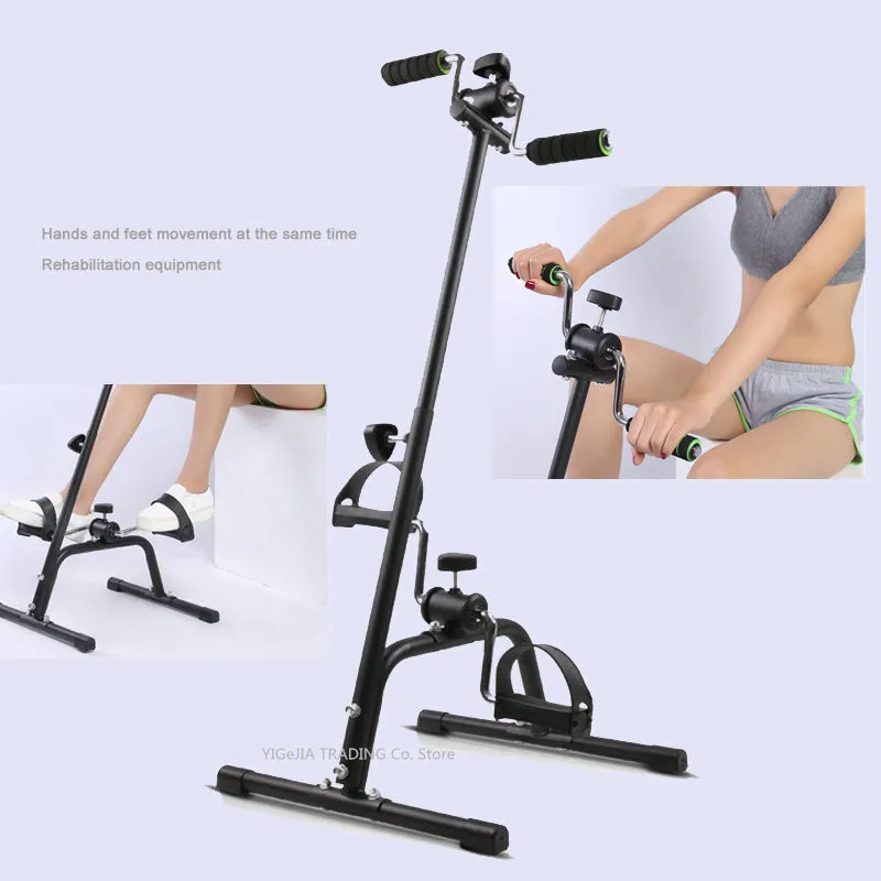 Adjustable Fitness Bicycle Physical Therapy Machine Arm Leg Exercise Bike Indoor 