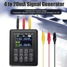 

Signal Generator Precision 4-20mA 0-10V Process Controlling Signal Calibrator Generator Constant Current Source 0-20mA Simulator