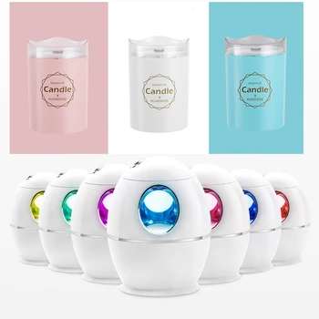 

High Quality Air Humidifier Aroma Essential Oil Diffuser for Home Car USB Fogger Mist Maker with LED Night Lamp