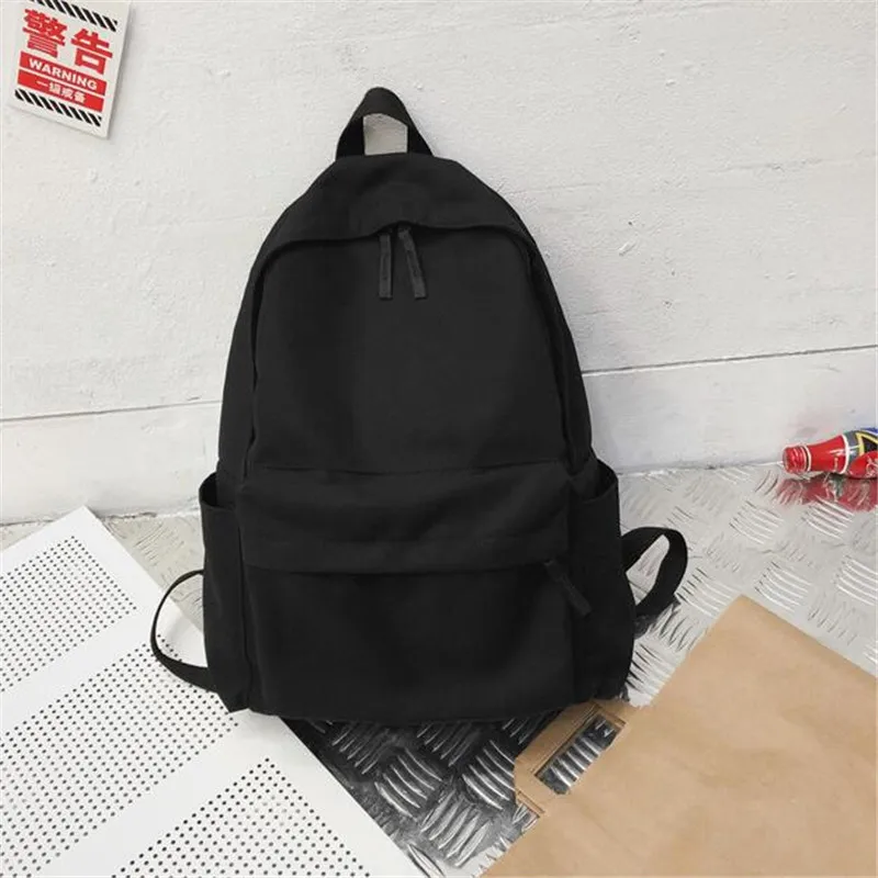

2020 new women canvas backpacks casual laptop backpack travel bags waterproof school bag sac a dos femme drop shipping LXG01