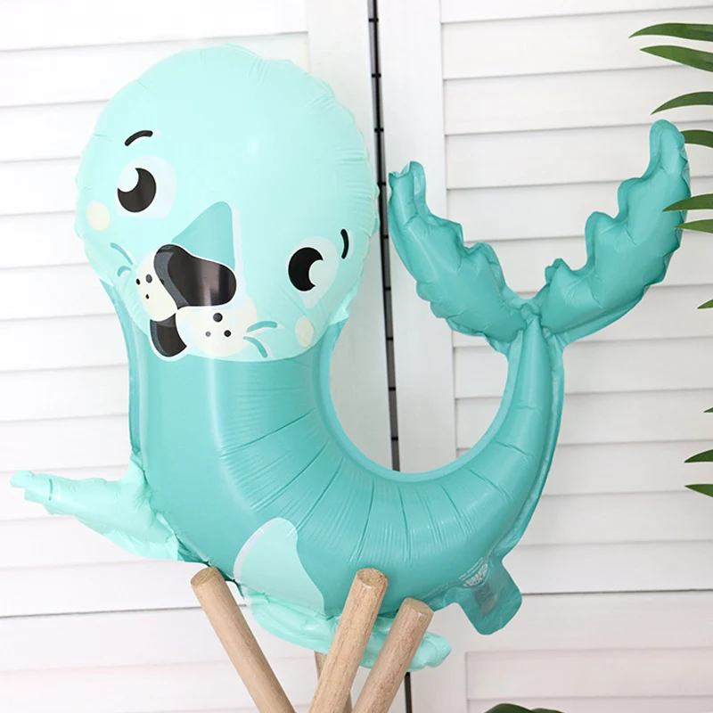 1 Pcs Animal Helium Balloon Cute Squirrel Fox Penguin Foil Balloon Baby Shower Birthday Party Decorations Kids Toy Air Globos - Image 2