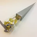 Gold rose gray box