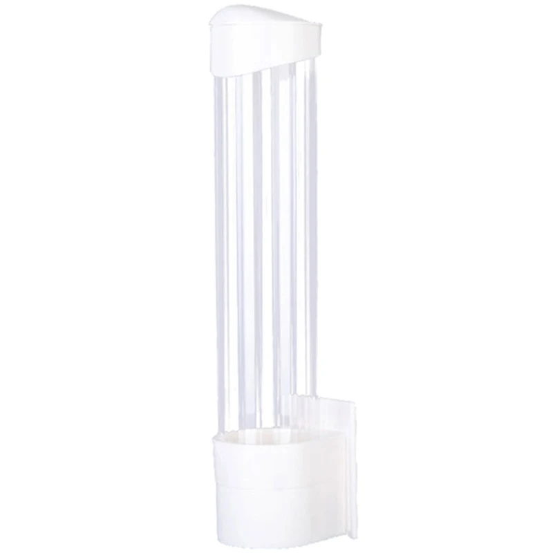 Раздатчик для бумажных стаканчиков, пластиковый держатель для стаканчиков, одноразовый автоматический держатель, пылезащитный, пробивной, бумажный держатель для стаканчиков