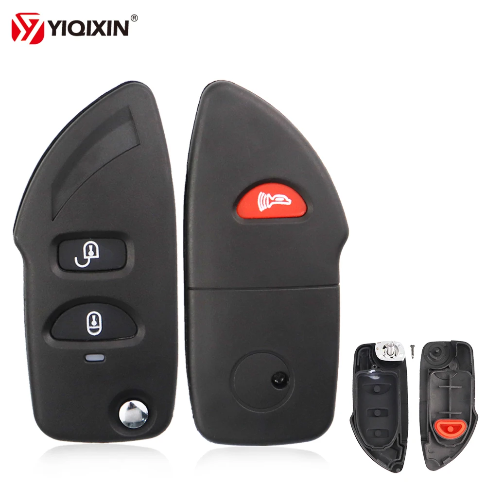 YIQIXIN 2 + 1/3 модифицированный чехол для автомобильного ключа-пульта Hyundai Tucson Santa Fe IX35
