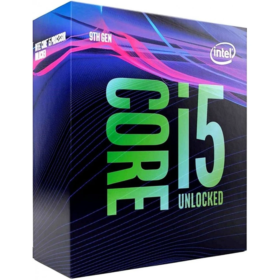 Процессор Intel Original Core i5 9600KF Soc-1151v2(BX80684I59600KFS RFAD)(3.7GHz) Box w/o cooler