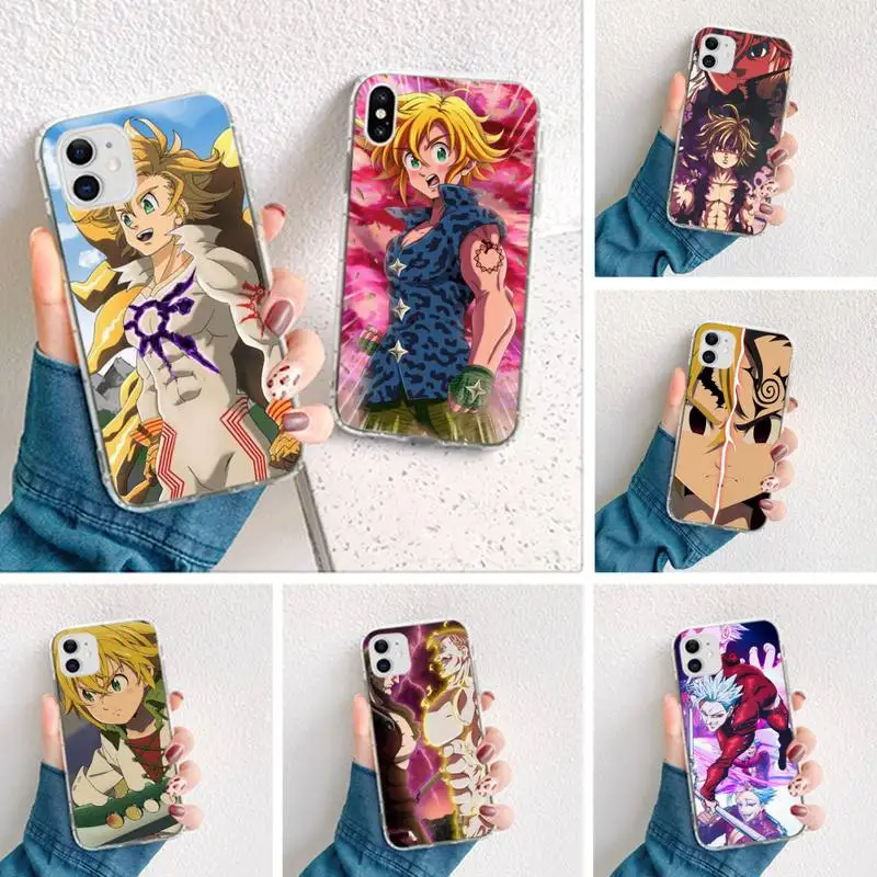 Милый чехол для телефона с изображением смертных грехов iphone 12 pro max 11 XS MAX 8 7 6 6S Plus X