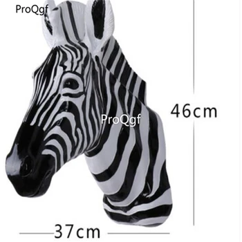 

ProQgf 1Pcs A Set Elegant cover your rude Animal Head Home Bedroom Statue banma