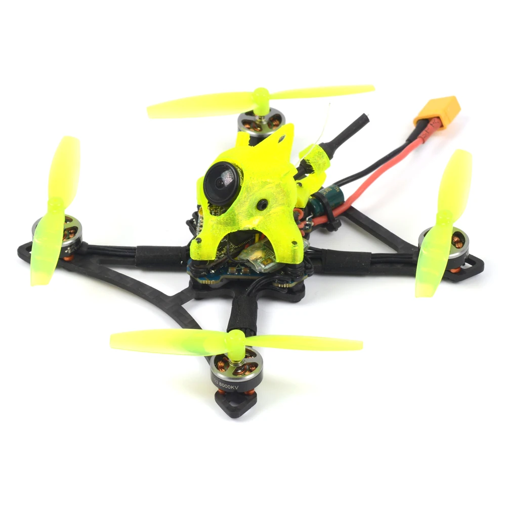 SKYSTARS PIPER зубочистка Фристайл 3-4S 1103 8000 кв бесщеточный двигатель Caddx EOS2 камера 15A ESC для RC DIY FPV гоночный Дрон - Цвет: yellow withR720 DSMX