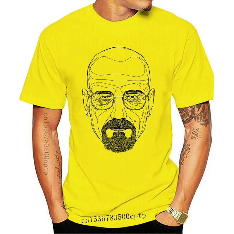 New Customize High Quality heisenberg BreakingBad Casual Men's Short Sleeve T shirt Printed Hipster T-shirt Male O-neck | Мужская
