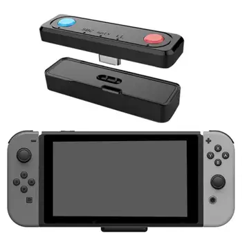 

Bluetooth Wireless Audio Transmitter USB Type C Transceiver Adapter for NS Switch/Switch Lite/PS4/PC