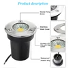 6 Pack Waterproof LED underground Light 5W 10W 15W 18W Outdoor Ground Garden Path Floor Buried Yard Spot Landscape 110V220V 12V 5