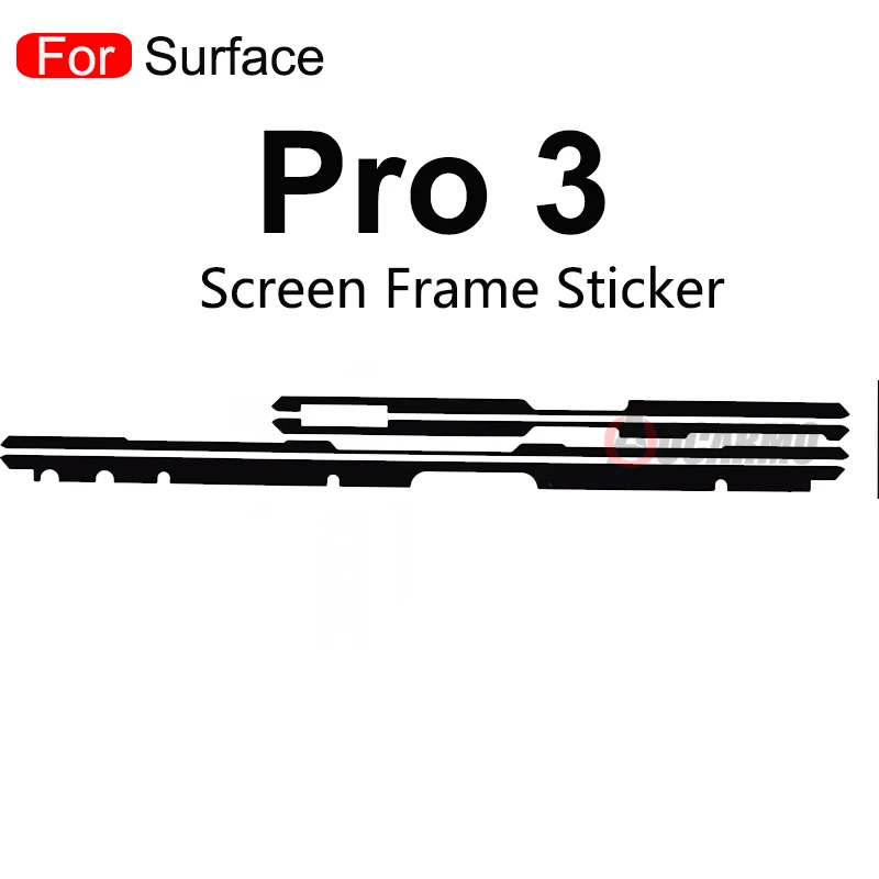 Adhesive LCD Display Screen Frame Glue Sticker For Microsoft Surface Pro 4 5 6 7 8 9 Pro3 Pro9 Pro5 Pro6 Pro7 Book 1 2 Book3 laptop sticker vinyl film sticker