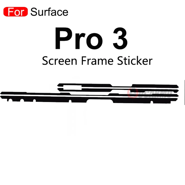 Для Microsoft Surface Pro 4 5 6 7 9 Pro3 Pro9 Pro5 Pro6 Pro7 Book 1 2 Book3 клейкая рамка для ЖК-дисплея клейкая лента наклейка 3