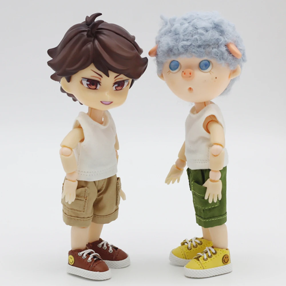 Ob11 doll shoes GSC clay YMY body9 plain body 1/12 bjd casual shoes doll accessories