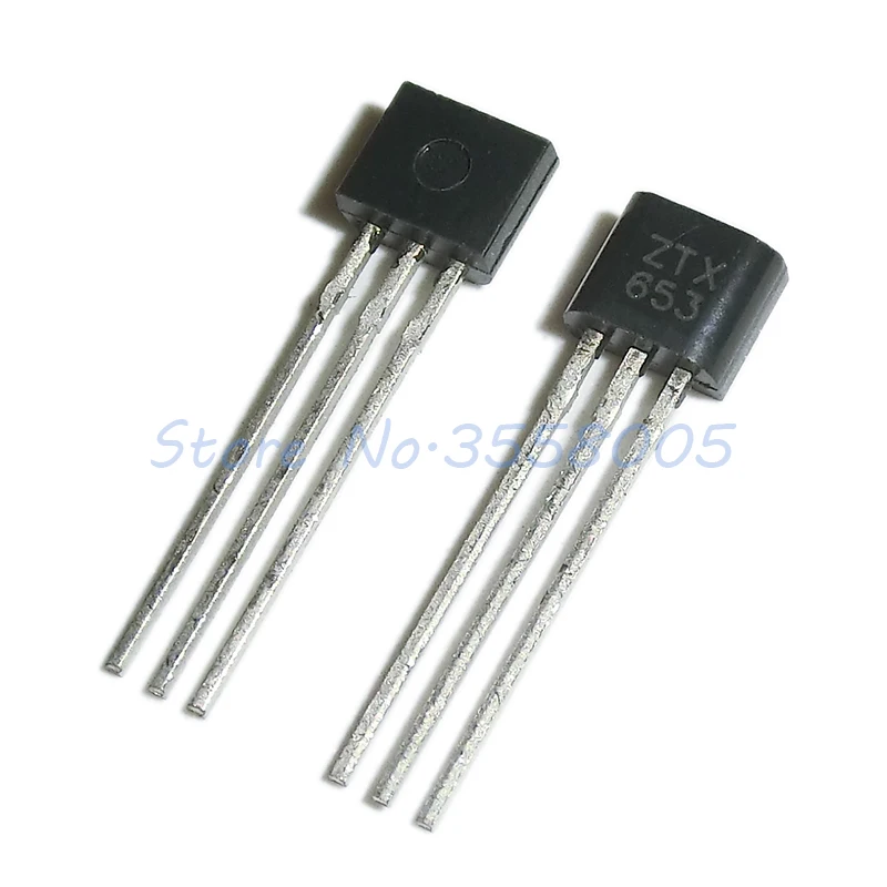 

5 шт./лот ZTX653 ZTX-653 ZTX 653 TO-92