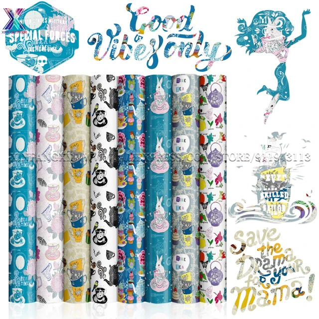 Multicolor Adhesive Craft Permanent Vinyl Sticky Silhouette Party