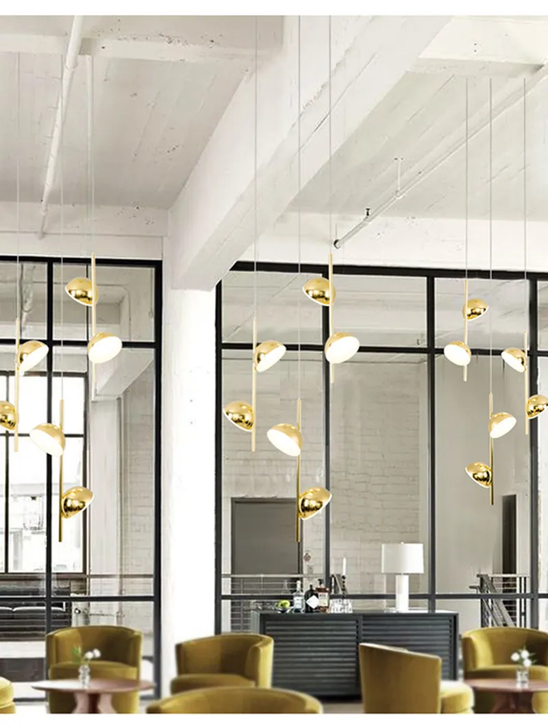 

Postmodern Creative Pendant Lamp Bedside Chandelier Lamp Dining Room Living Room Hanging Light LED Suspension Lighting