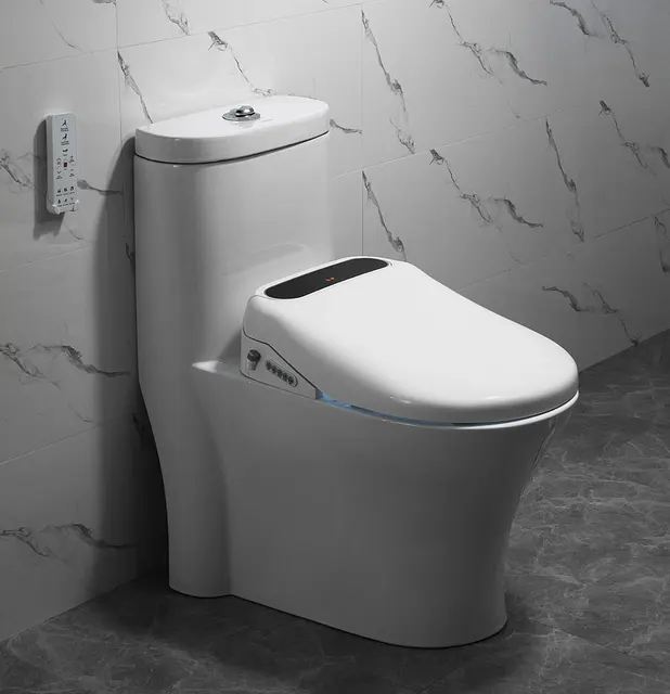Intelligent Heated Toilet Seat Smart Bidet Toilet Seats WC Sitz Water  Closet Automatic Toilet Lid Cover Female Buttocks Washing - AliExpress