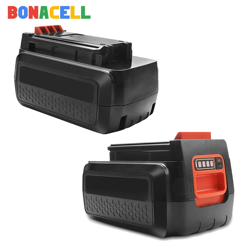 

Bonacell 3.0Ah 36V/40V 2 PCs LBX36 Rechargeable Battery For Black&Decker LBXR36 BXR36 LST136 LST420 LST220 LST300 MTC220 MST1024