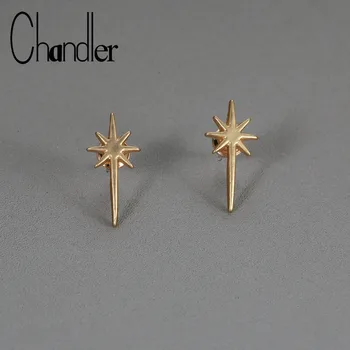 

Chandler 1pcs Star Ear Climber Falling Star Earrings Ear Crawlers Dainty Ear Climbers Meteor Galaxy Stud oorbellen pendientes