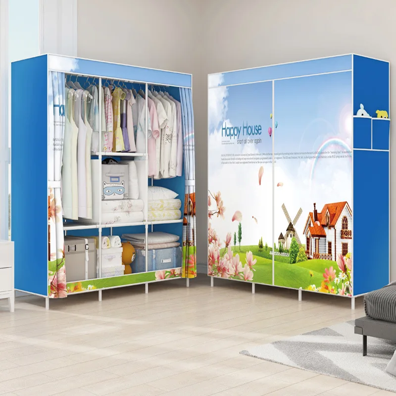 Express delivery Free shipping DIY Non-woven Folding Portable Wardrobe Bedroom Furniture Bedroom Storage Cabinet Express delivery Free shipping DIY Non-woven Folding Portable Wardrobe Bedroom Furniture Bedroom Storage Cabinet