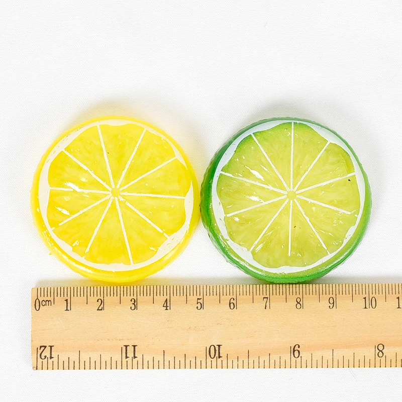 Photography Props Simulation Lemon Slices Fake Fruit kits for Still life Shoot Items Photo Background Ornament Prop photography auxiliary props