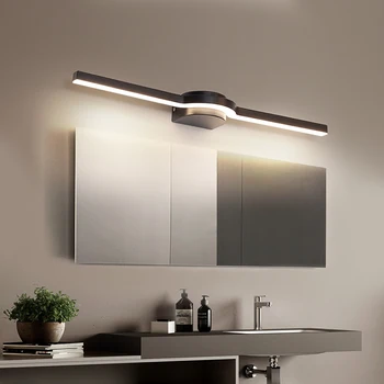 

Modern Linear LED Wall Lights Fixtures Over Mirror Lights Sconce Lamps Lighting in Bathroom Indoor 0.4-0.8cm AC90-260V LED Bulbs