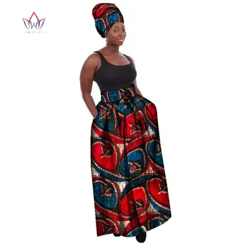 

Custom Made Skirts Printed Women African Wax Printd Original Casual Skirts
