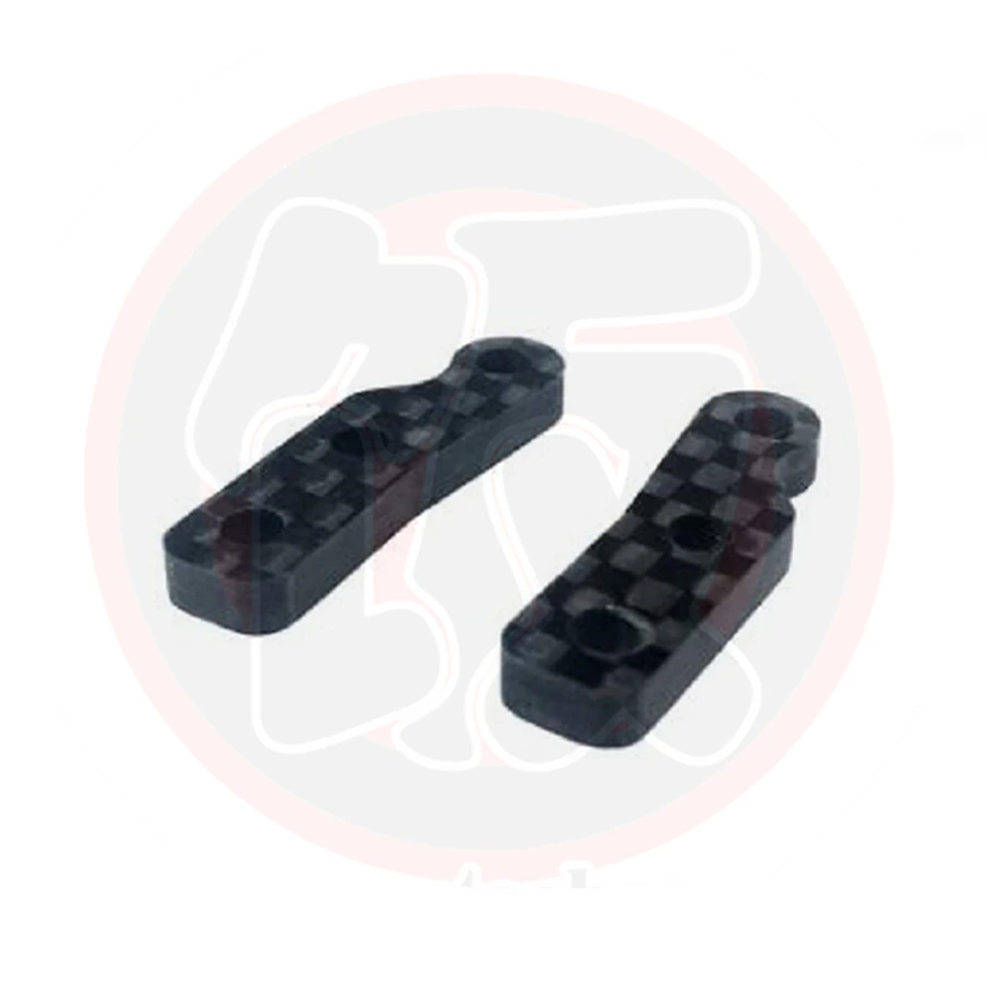 

Capo Rc Crawler Toy Car 1/8 Wranglerc JKMAX Upgrade Parts Accessories CD158272TX JK MAX Carbon Fiber Connection Plate 2Pcs