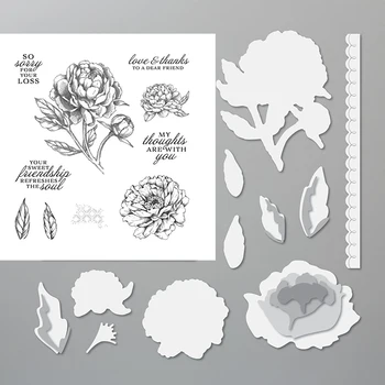 

New stamps Transparent clear stamps /coordinating cutting die for DIY Scrapbooking/Card Making