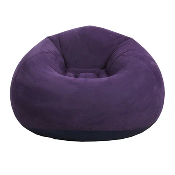 

Home Decoration Living Room No Filler Outdoor Bean Bag Chair Ultra Soft Inflatable Lazy Sofa Bedroom Couch Lounger Washable