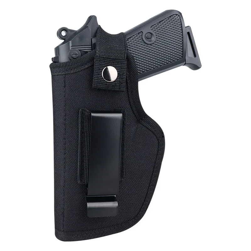 

Holster Concealed Soft Comfort Nylon Metal Clip Tactical Waist Sleeve Right Hand Type Revolver Glock Colt HOT