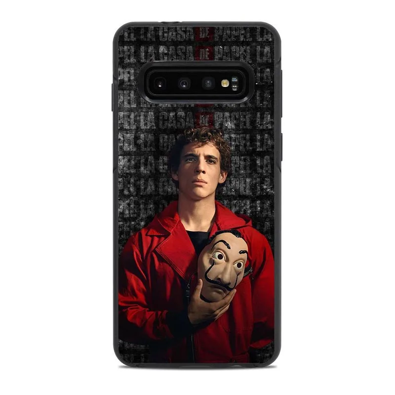 TPU La Casa De Papel Heist Money Heist Черный Силиконовый ТПУ чехол для телефона чехол для samsung NOTE9 S10LITE S9 S8 S9PIUS 2018A8 A6 NOTE8 - Цвет: TPU