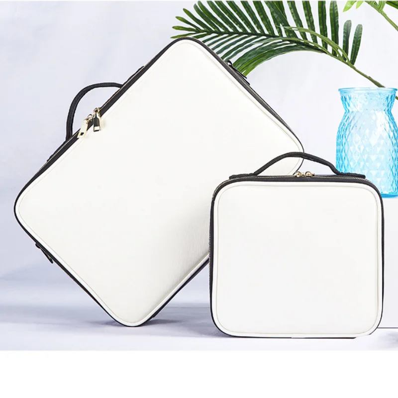 Профессиональный органайзер для макияжа, косметичка, чехол Bolso Mujer, косметичка, ПУ, большая емкость, чехол для хранения, многослойный Чехол для костюма