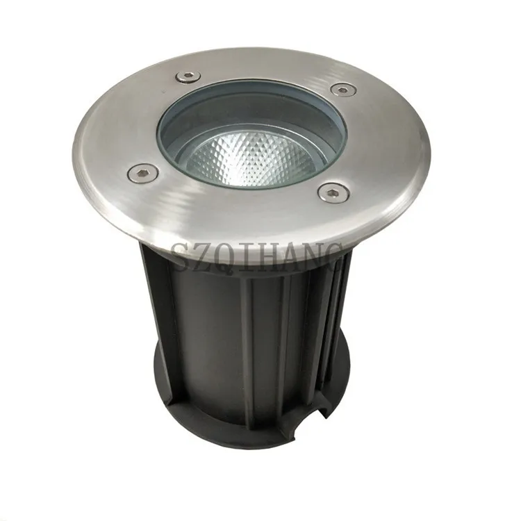 Led ao ar Ângulo Ajustável Subterrânea 10w 20 30 Livre Chão Jardim Caminho Quintal Enterrado Ac85-265v Cob Luz 2 Luz cob de ângulo ajustável, luz subterrânea,