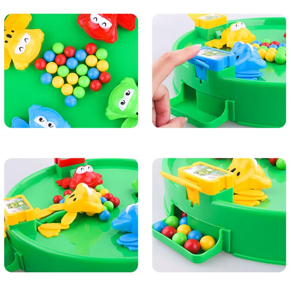 Забавные Голодные лягушки, обучающая игрушка, креативная настольная игрушка, интерактивная игра, бусины для кормления, детская игрушка для подарка, головоломки, игрушки для детей