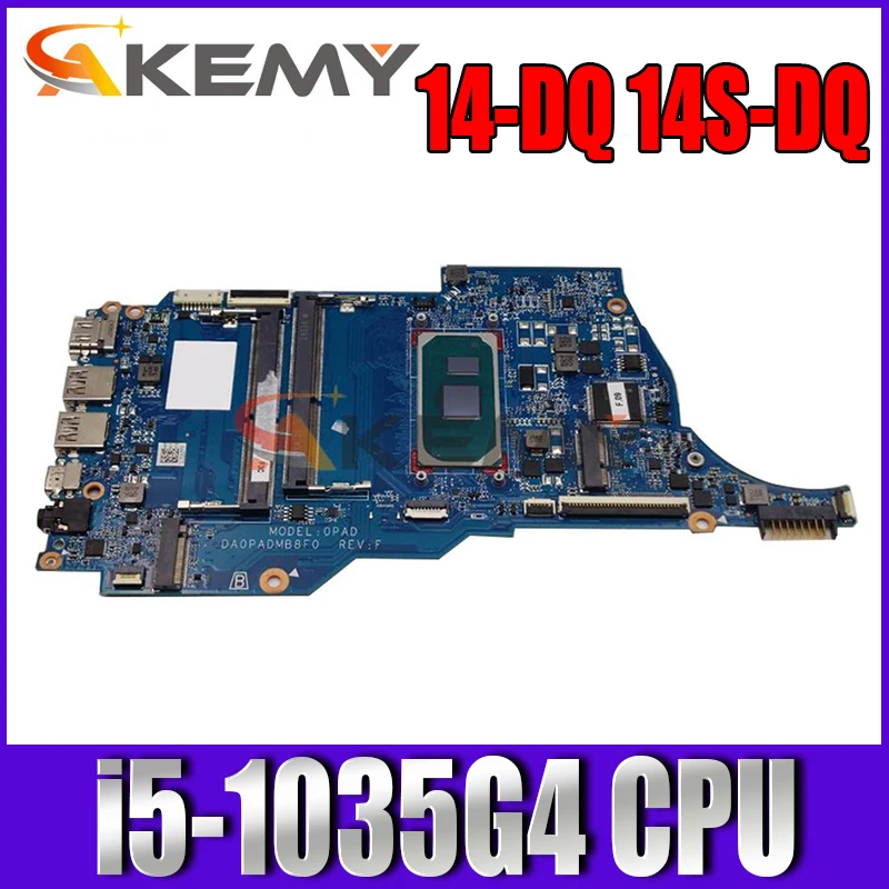 L88847-601 для HP 14-DQ 14S-DQ 340S G7 материнская плата DA0PADMB8F0 с SRGKK i5-1035G 4 CPU DDR4 100%
