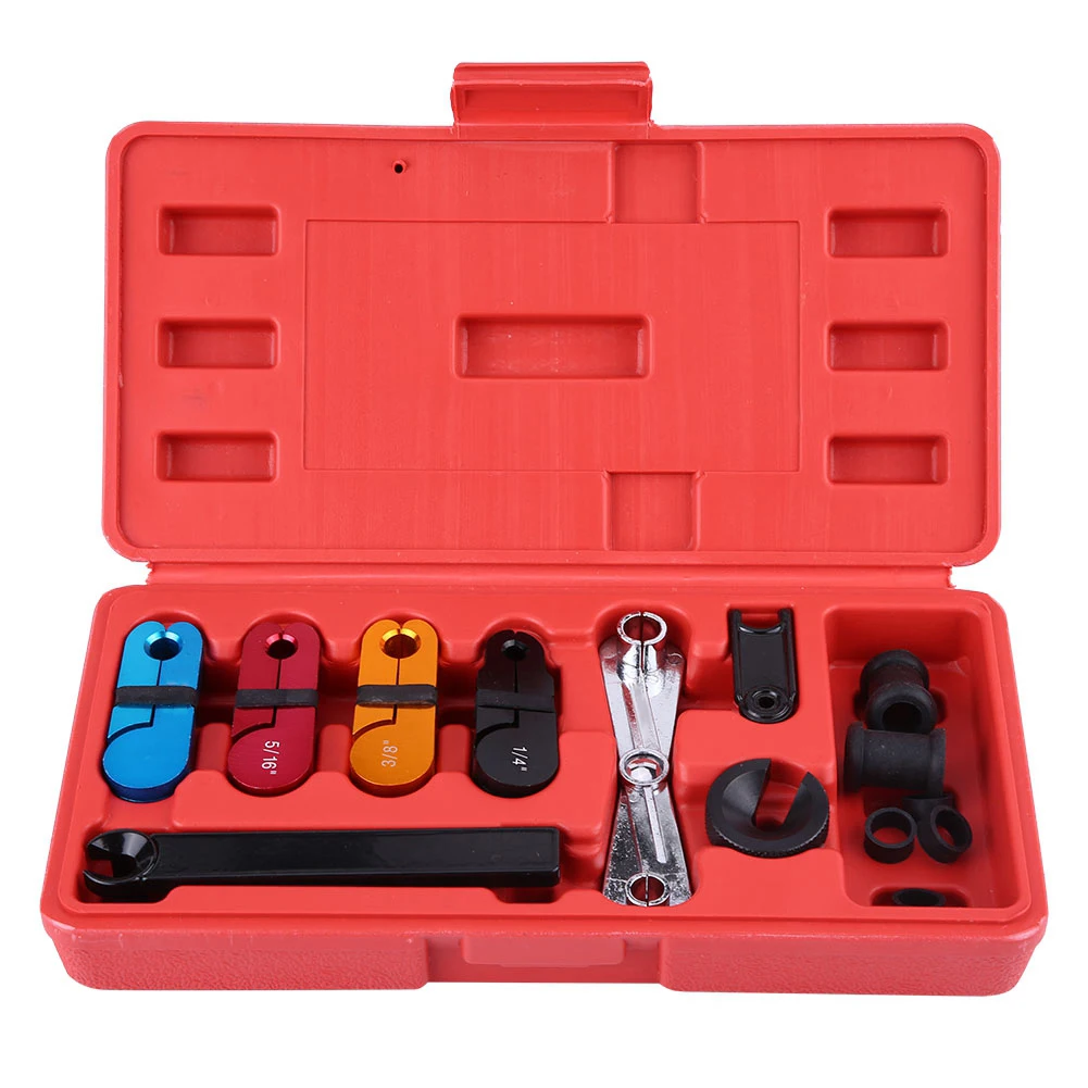 

8pcs Car Fuel Transmission Oil Cooler Line Disconnect Tool Set For GM Ford Chrysler 1/4 Inch 5/16 Inch 3/8 Inch Tank Filters
